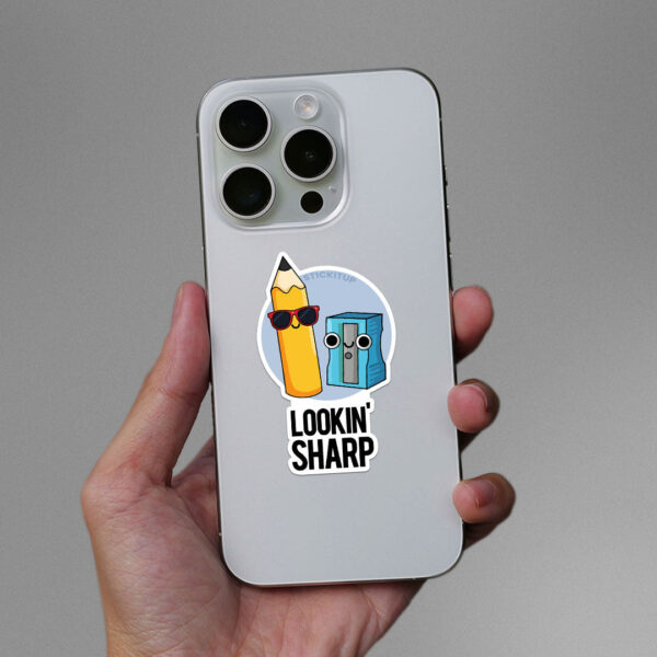 Lookin Sharp Sticker