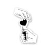 Love Burn Sticker
