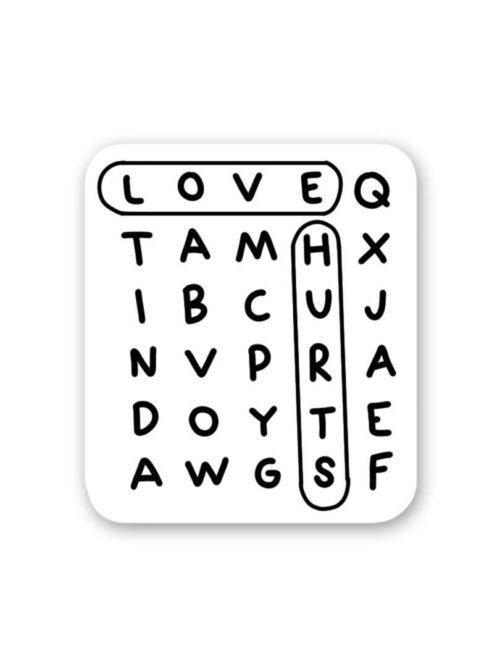 Love Hurts Sticker