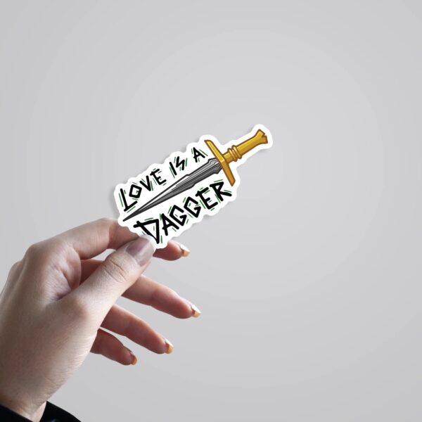 Love Is A Dagger Movies Stickers