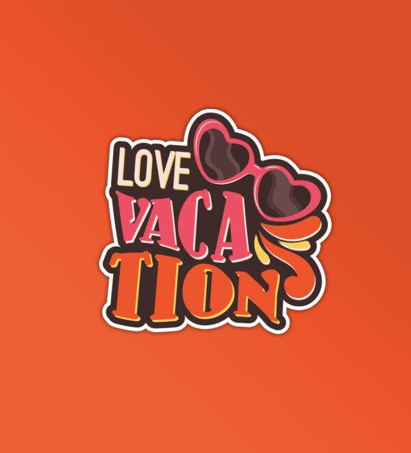 Love Vacations Sticker Love Vacations Sticker