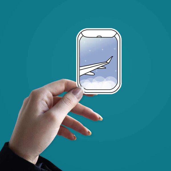 Love Me A Window Seat Sticker