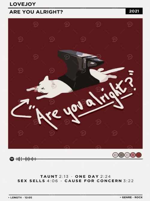 Lovejoy Are You Alright Music Poster