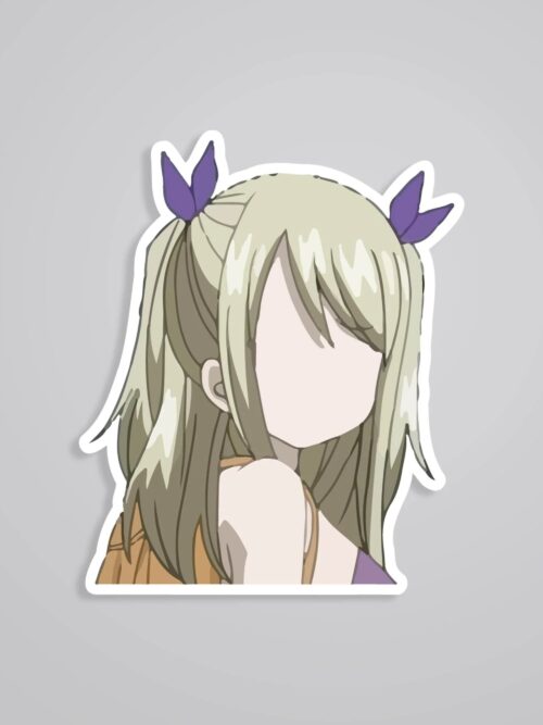 Lucy Heartfilia Minimalist Anime Stickers