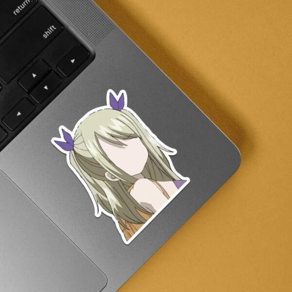 Lucy Heartfilia Minimalist Anime Stickers