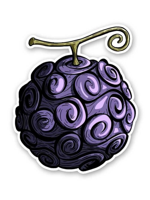 Luffy Devil Fruit Sticker