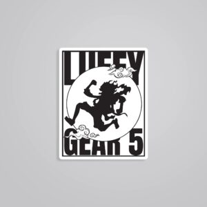 Luffy Gear 5 Anime Stickers Luffy Gear 5 Anime Stickers