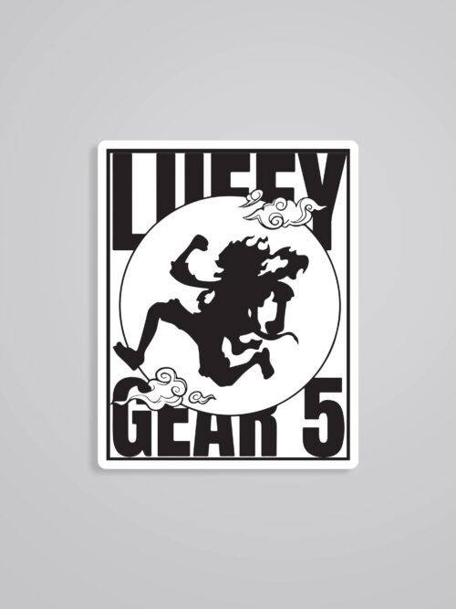 Luffy Gear 5 Anime Stickers