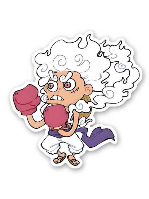 Luffy Gear 5 Boxing Sticker