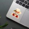 Luffy Happy Sticker