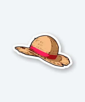 Luffy Hat Sticker Luffy Hat Sticker