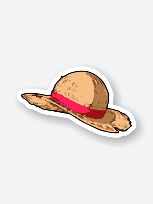 Luffy Hat Sticker