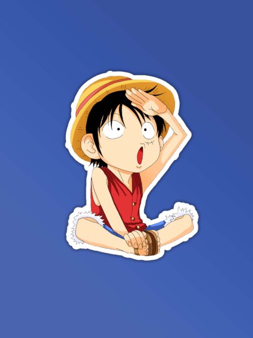 Luffy Kawaii Sticker