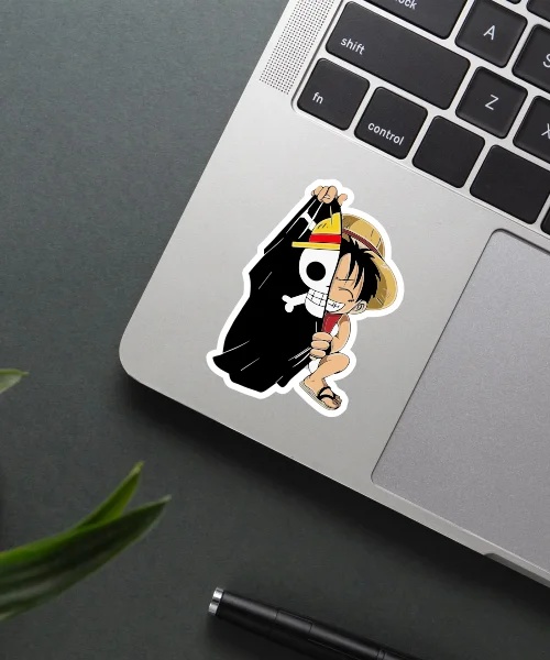 Luffy King Of Pirate Sticker_2 Luffy King Of Pirate Sticker