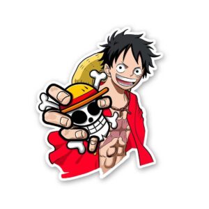 Luffy One Piece Sticker Luffy One Piece Sticker