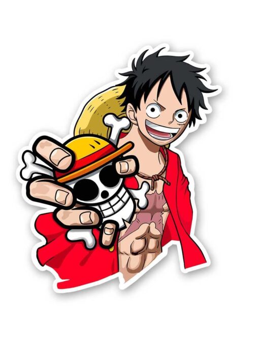 Luffy One Piece Sticker
