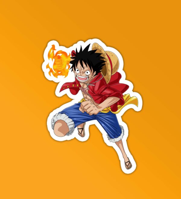 Luffy Red Hawk Sticker Luffy Red Hawk Sticker
