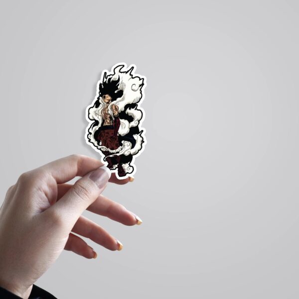 Luffy Snake Man Anime Stickers