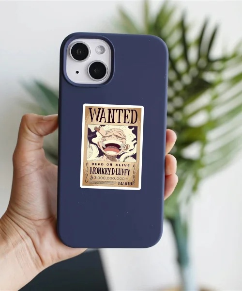 Luffy Wanted Sticker