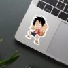 Luffy In Action Sticker
