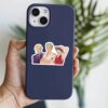 Luffy Zoro Sanji Kick Cut Punch Sticker