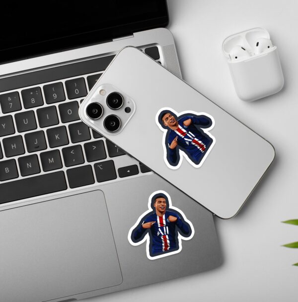 M Bappe Football Sticker M Bappe Football Sticker