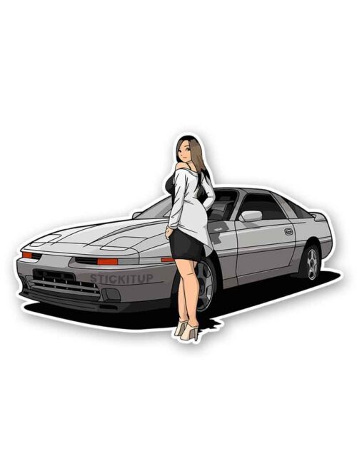 MK3 And Waifu Sticker