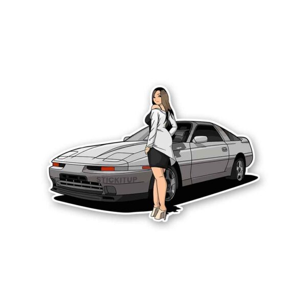 MK3 And Waifu Sticker