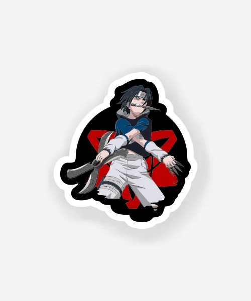 Madara Uchiha Furious Sticker