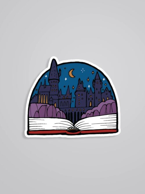 Magical World In A Book Movies Stickers