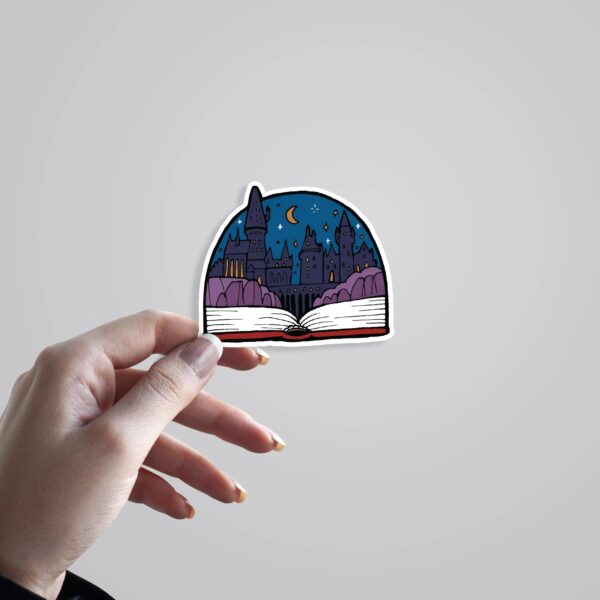 Magical World In A Book Movies Stickers