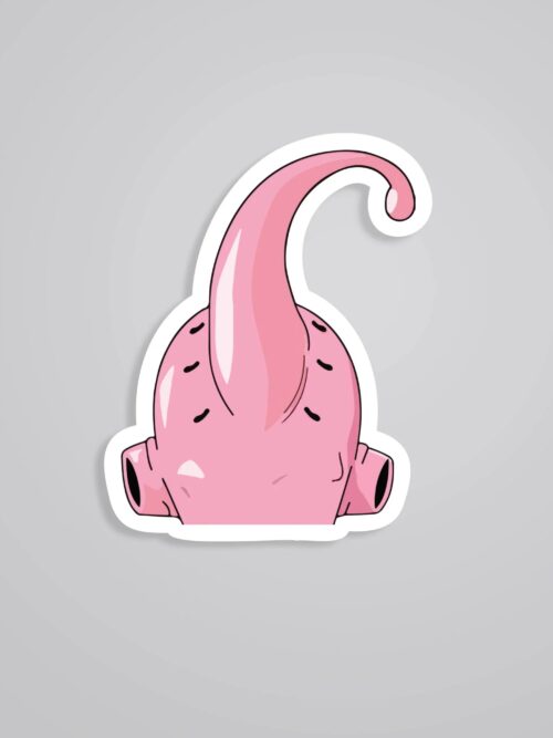 Majin Buu Minimalist Anime Stickers