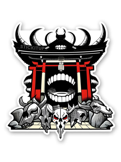 Malevolent Shrine Sticker