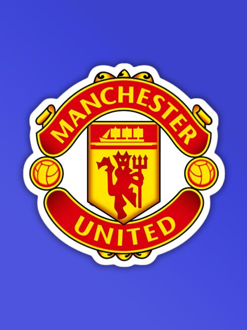 Manchester United Football Sticker