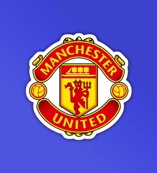 Manchester United Football Sticker Manchester United Football Sticker