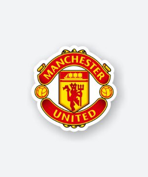 Manchester United Logo Sticker