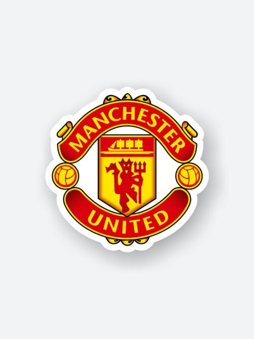 Manchester United Logo Sticker