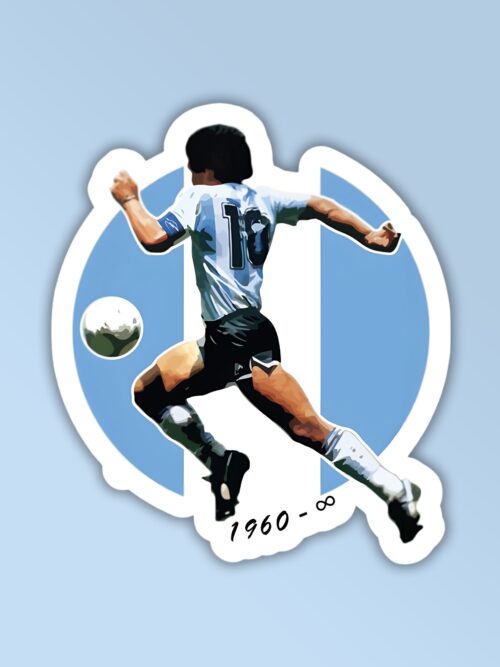 Maradona Football Sticker