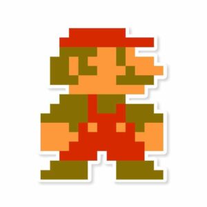 Mario Sticker Mario Sticker