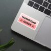 Marketing Queen Sticker