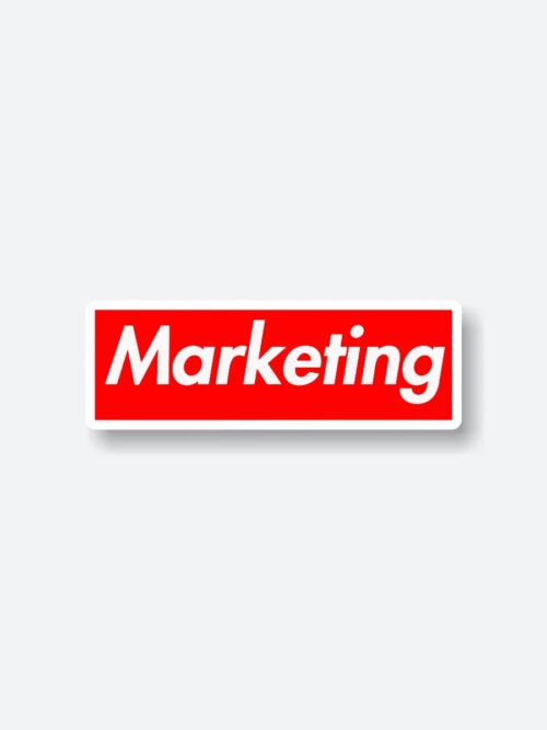 Marketing Sticker