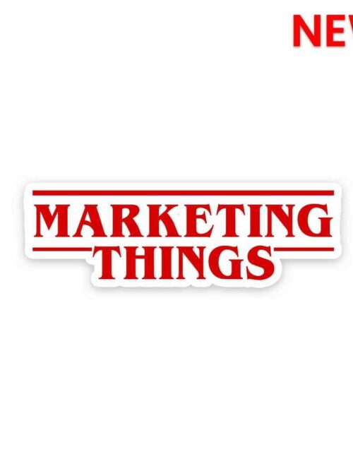 Marketing Thing Sticker