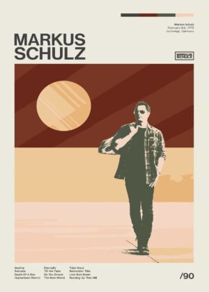 Markus Schulz Music Poster