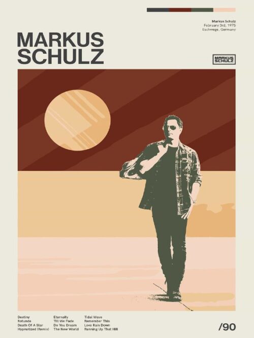 Markus Schulz Music Poster