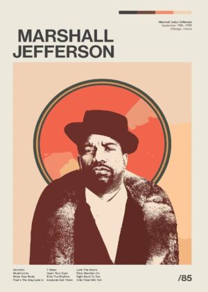 Marshall Jefferson Music Poster