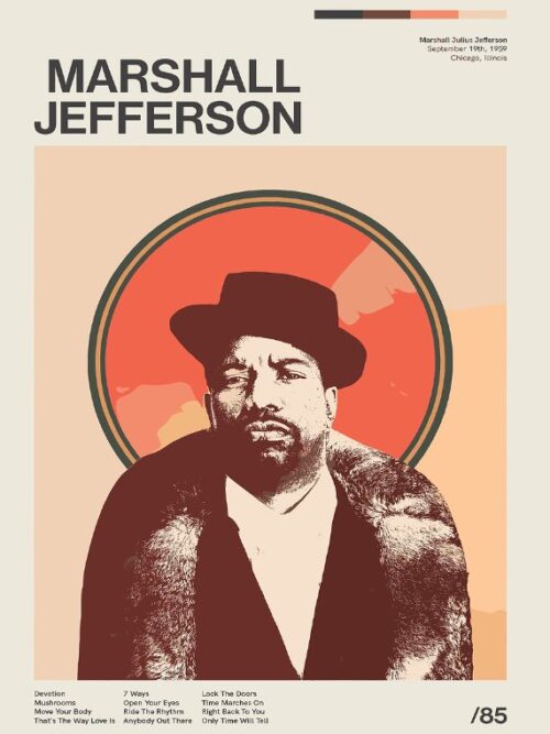 Marshall Jefferson Music Poster