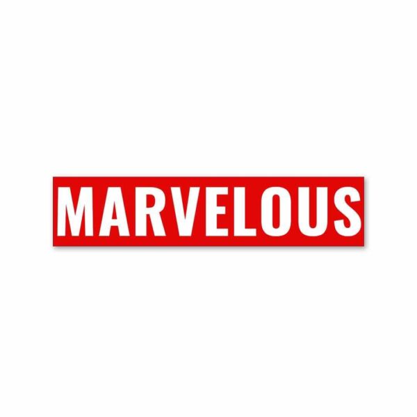 Marvelous Sticker