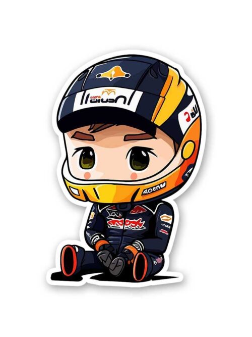 Max Verstappen Chibi Sticker