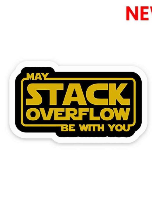 May Stack Overflow Sticker