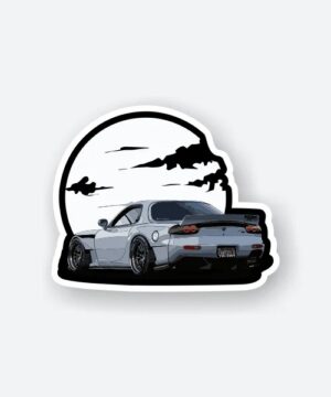 Mazda RX 7 Sticker